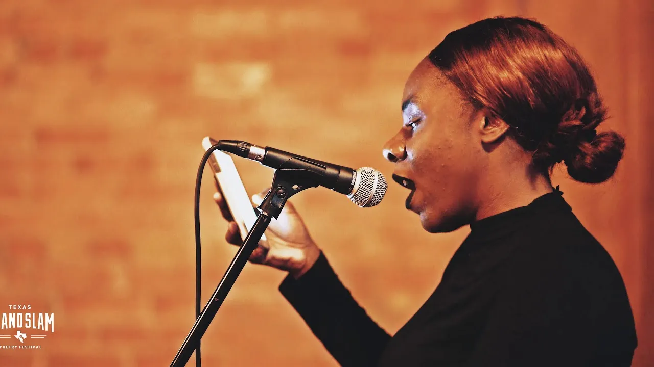 Abigail performing “Promise Land” at Write About Now